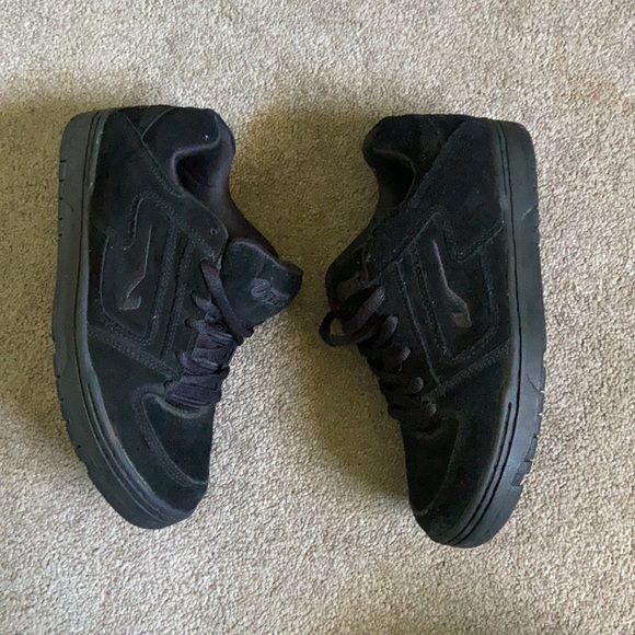 Vans Suede Classic Old School Skater Shoes black size 7.5 - Picture 3 of 7